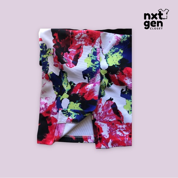 Milly for Design Nation Women’s Floral Scuba Pencil Skirt - Picture 2 of 6